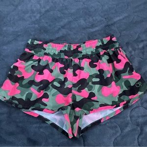 Ocean pacific shorts. Size M. Pink and green camouflage. Only been worn once.